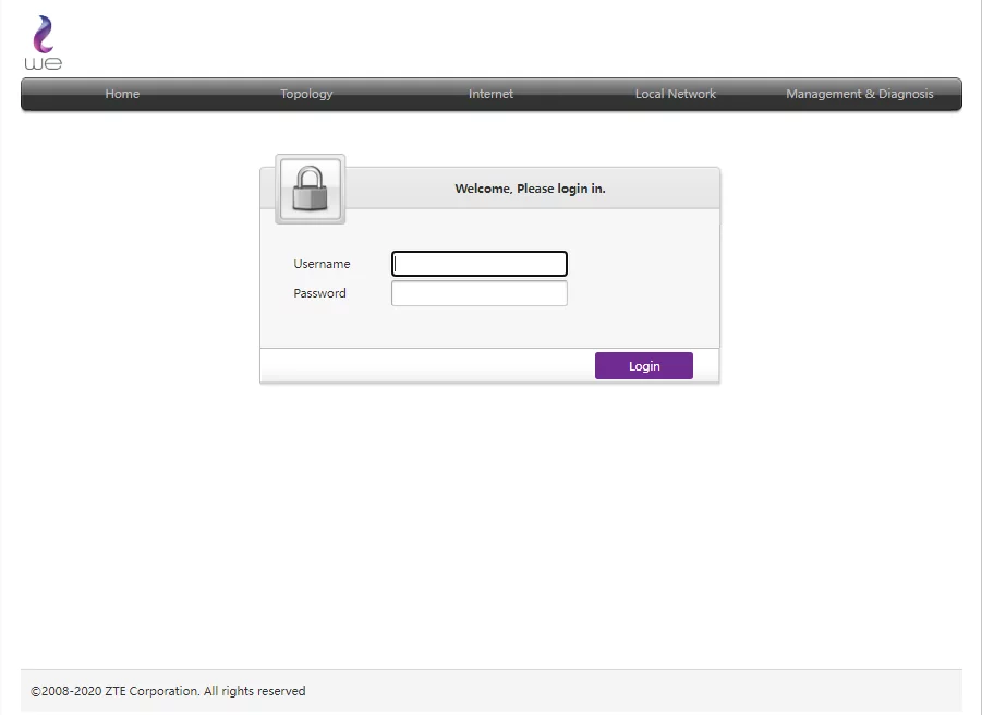 دليل كامل لتغيير كلمة مرور الواي فاي وإعدادات راوتر WE 3 تغير باسورد الواي فاي