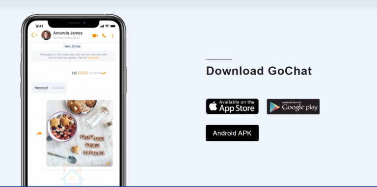 تطبيق GoChat Messenger محادثات فيديو مجانية في الإمارات