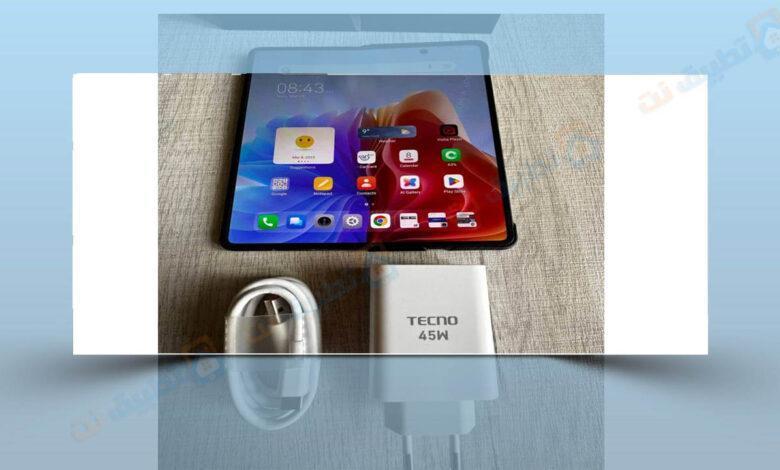 مراجعة هاتف TECNO PHANTOM V FOLD