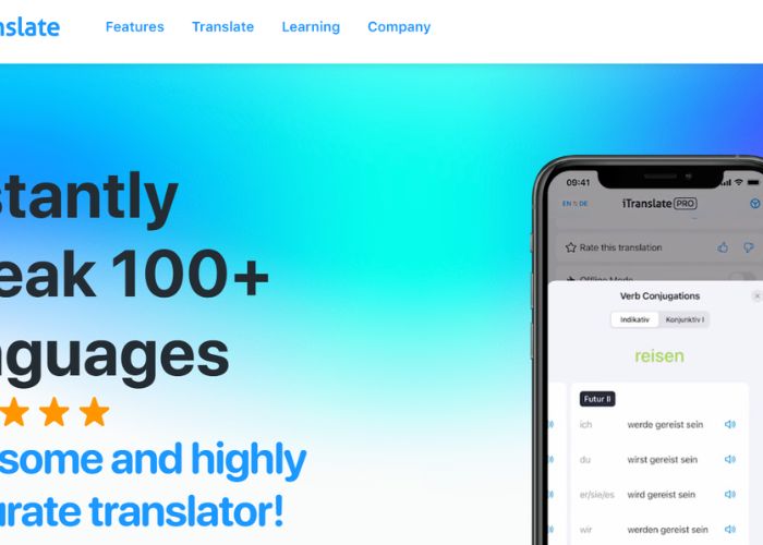تطبيق iTranslate